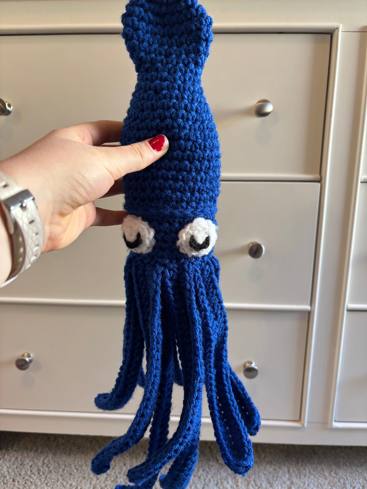 Crochet Squid Plush