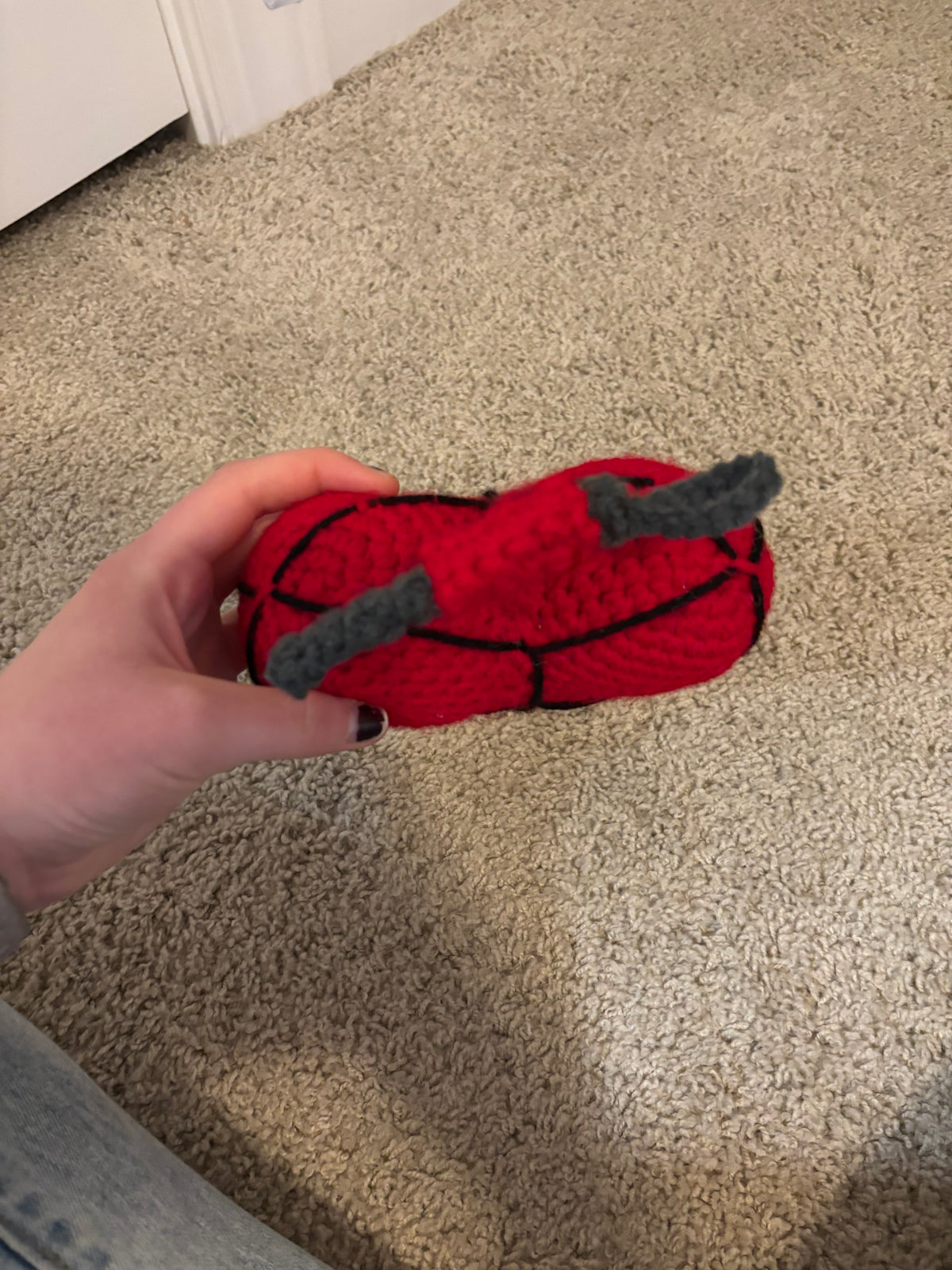 Heart Grenade Crochet Plush