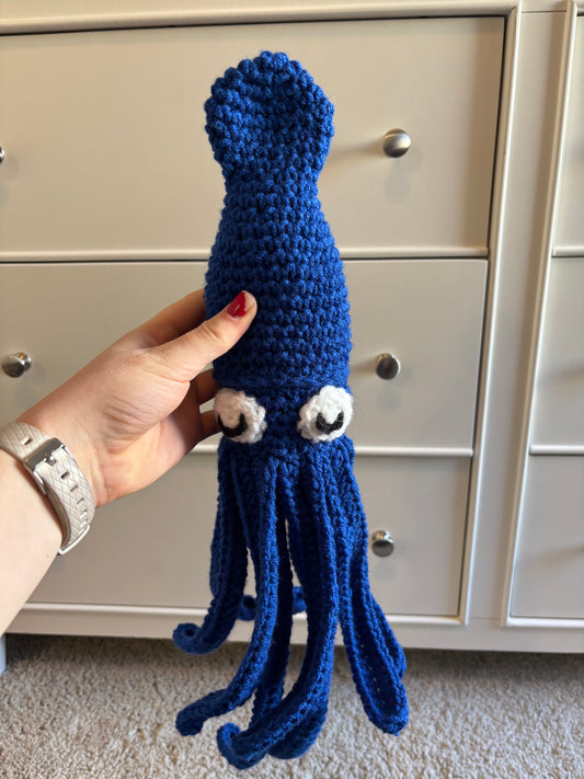 Crochet Squid Plush