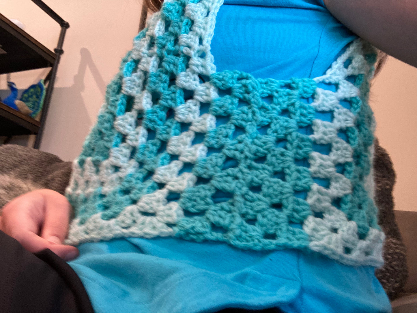Crochet vest
