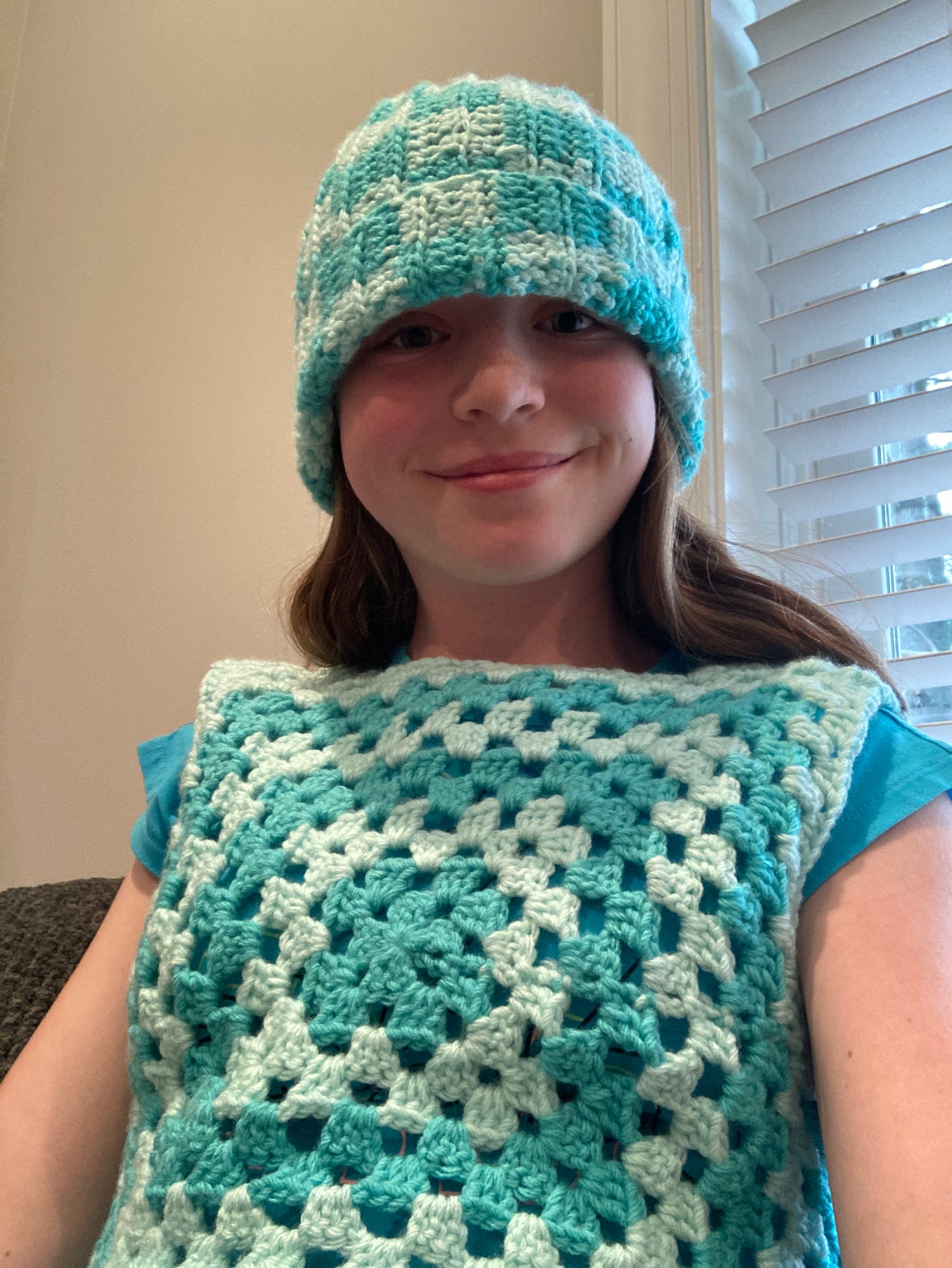 Crochet Hat and Vest Bundle