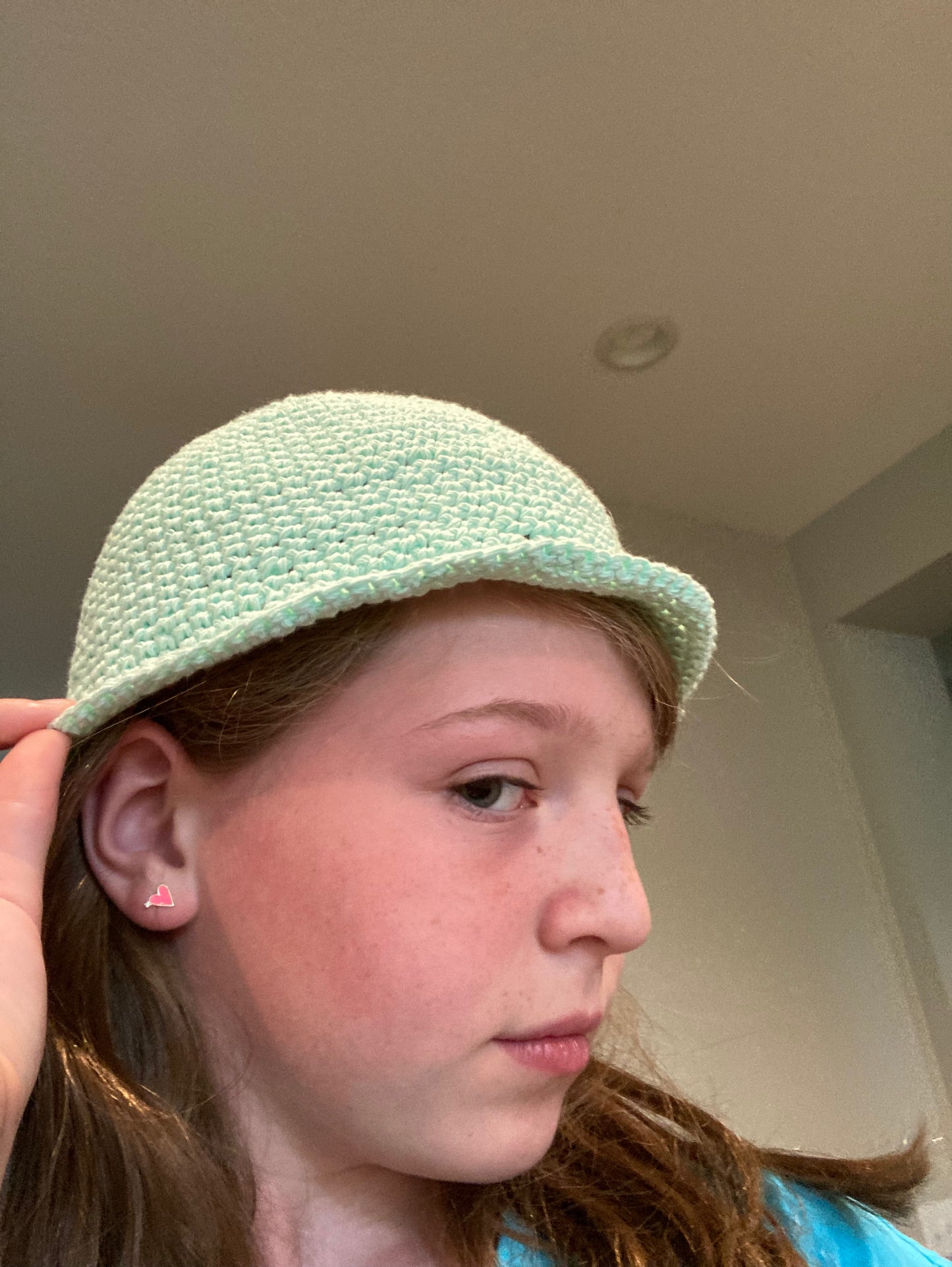 Crochet sun hat