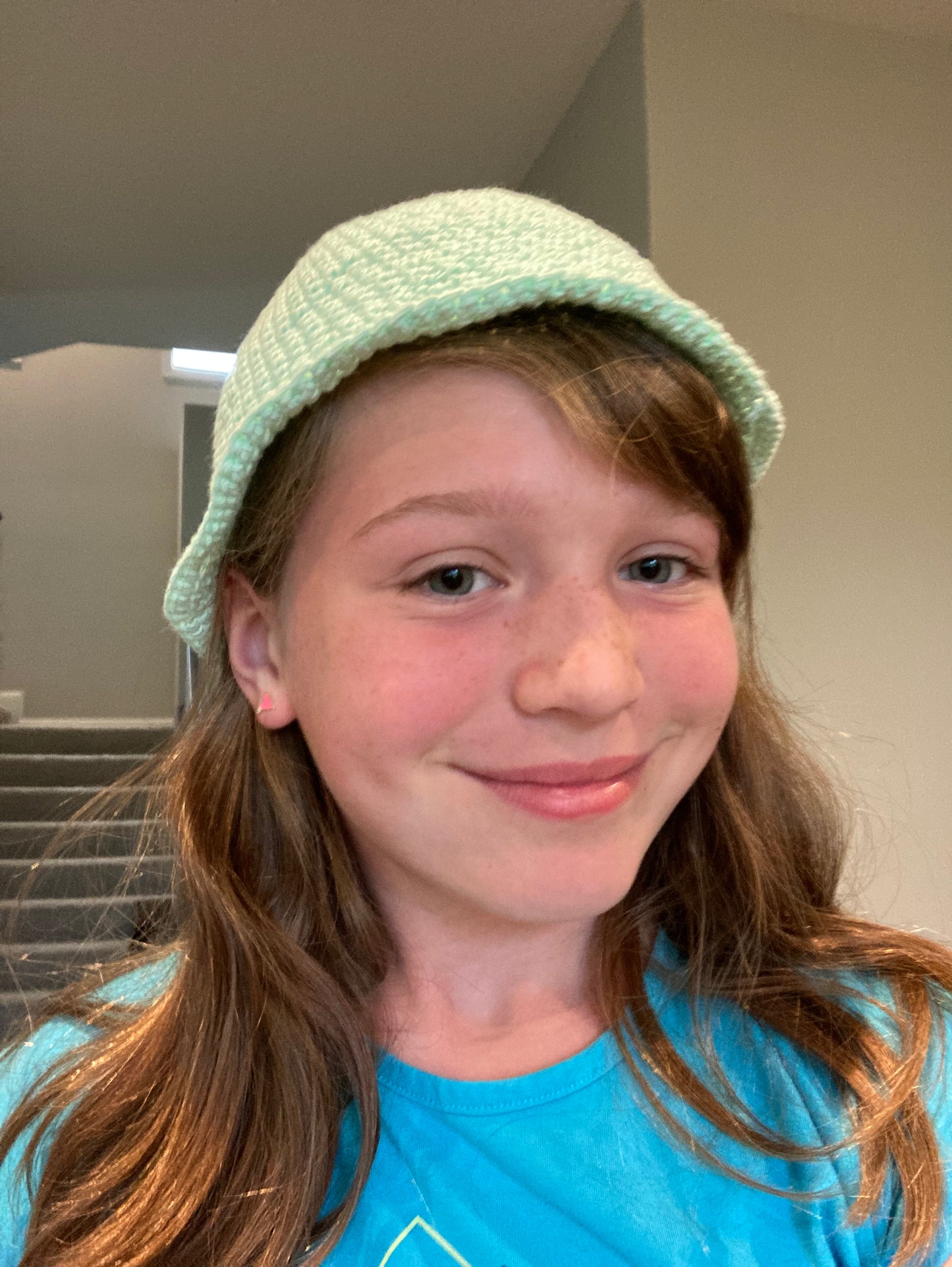 Crochet sun hat