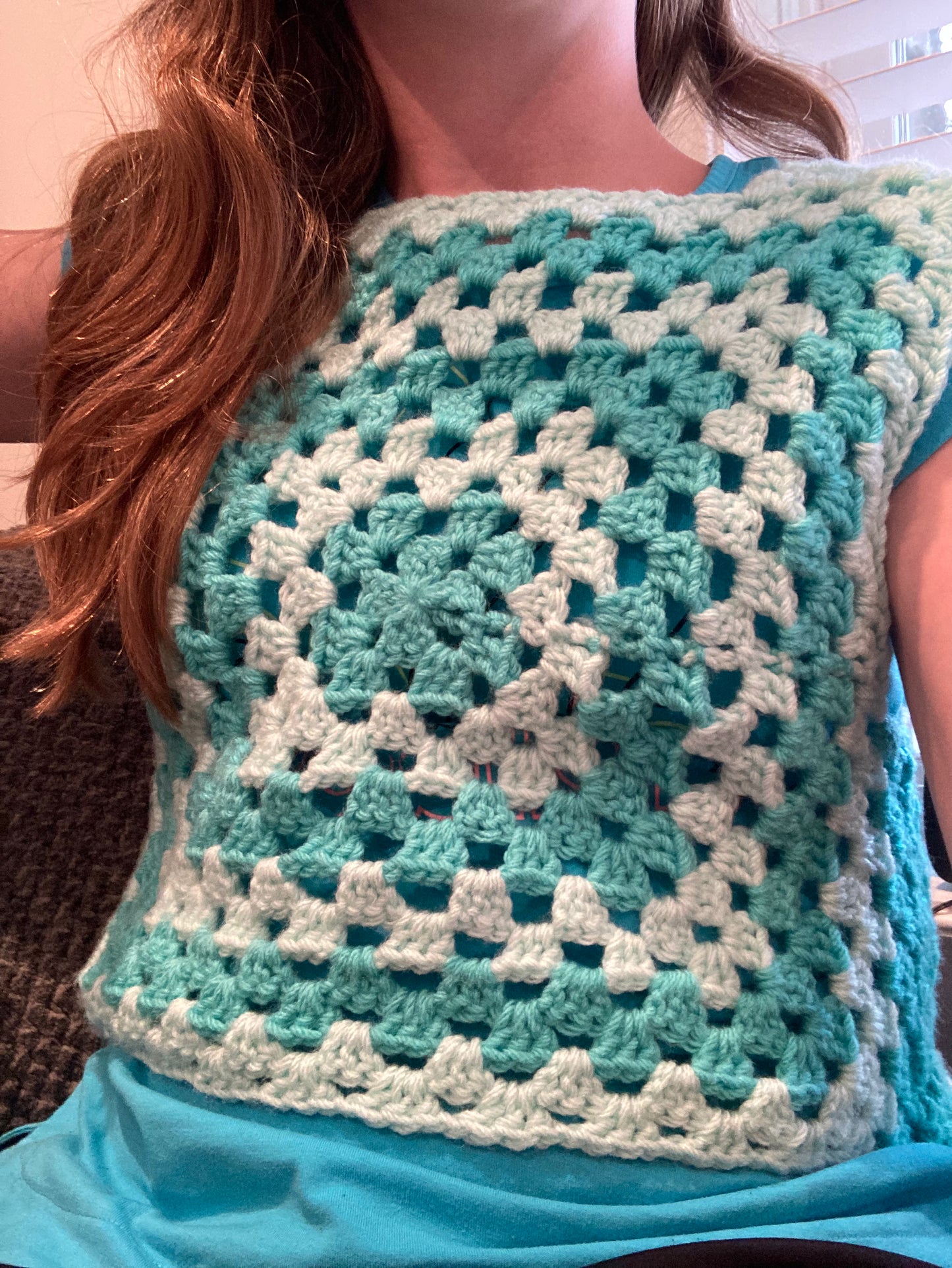 Crochet vest