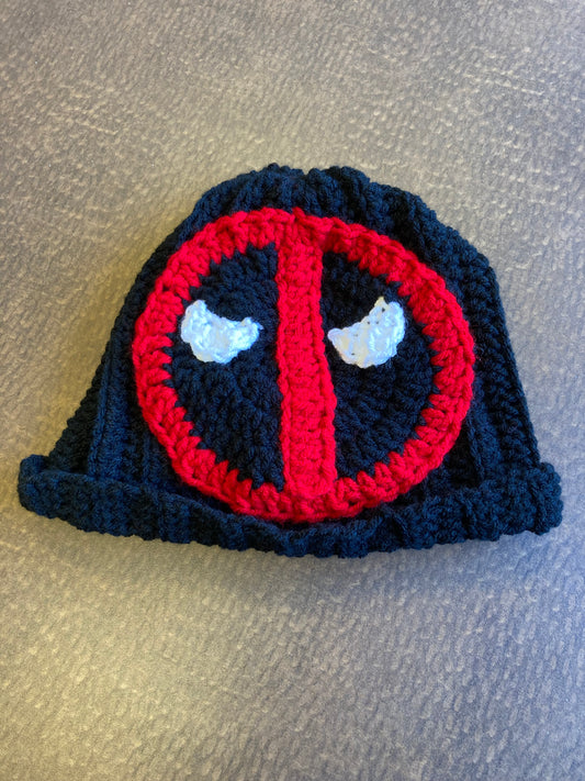 Deadpool Crocheted hat
