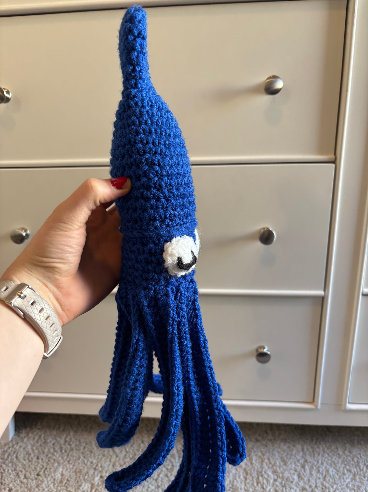 Crochet Squid Plush