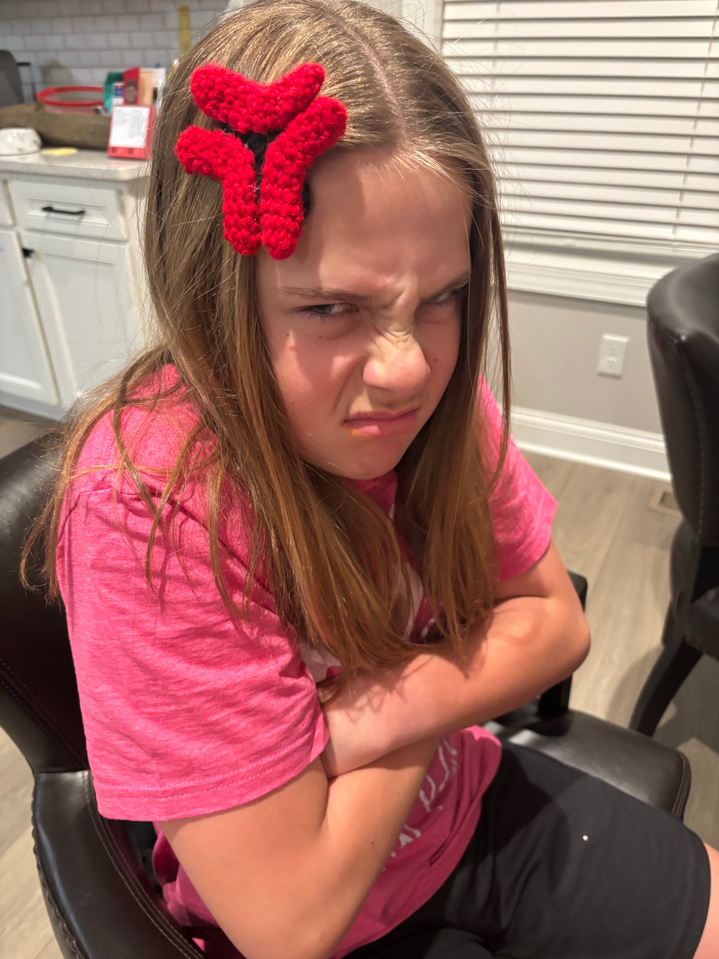 Crochet Anime Angry Clip