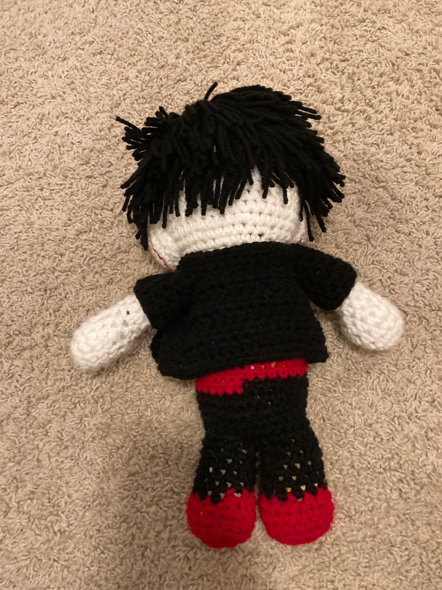 Jigsaw crochet plush