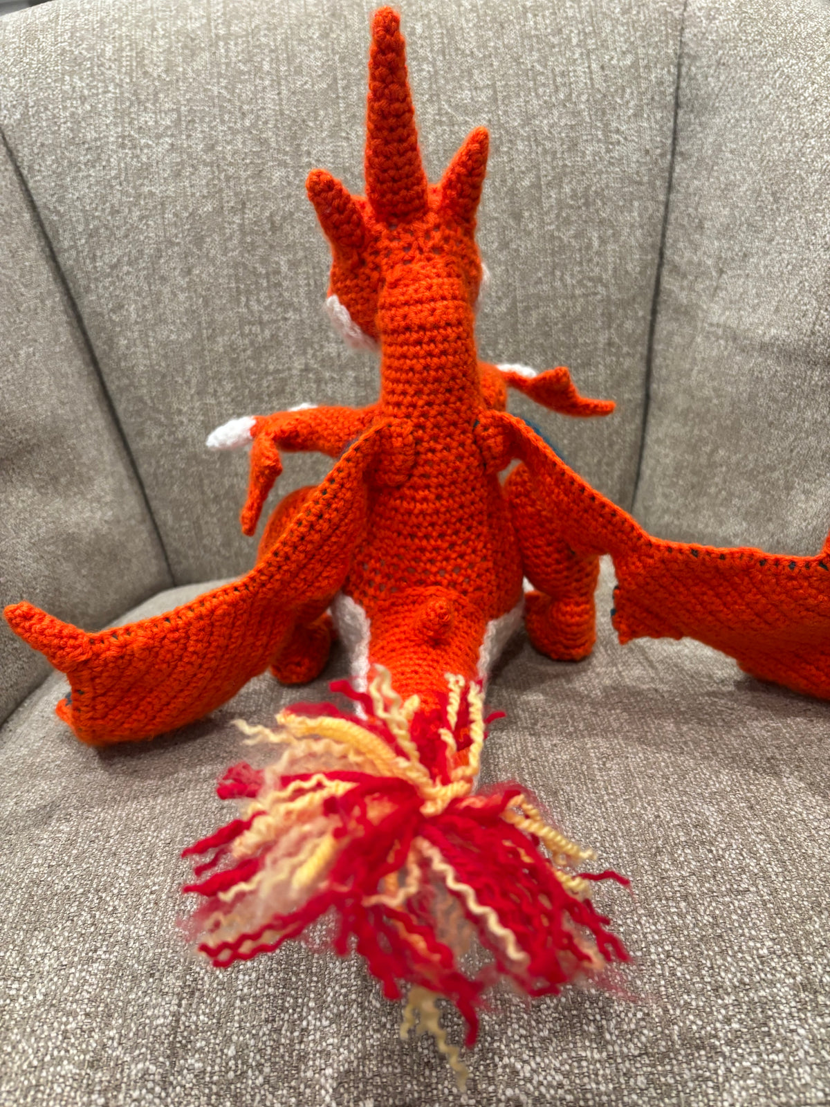 Mega Charizard Y Crochet Plush