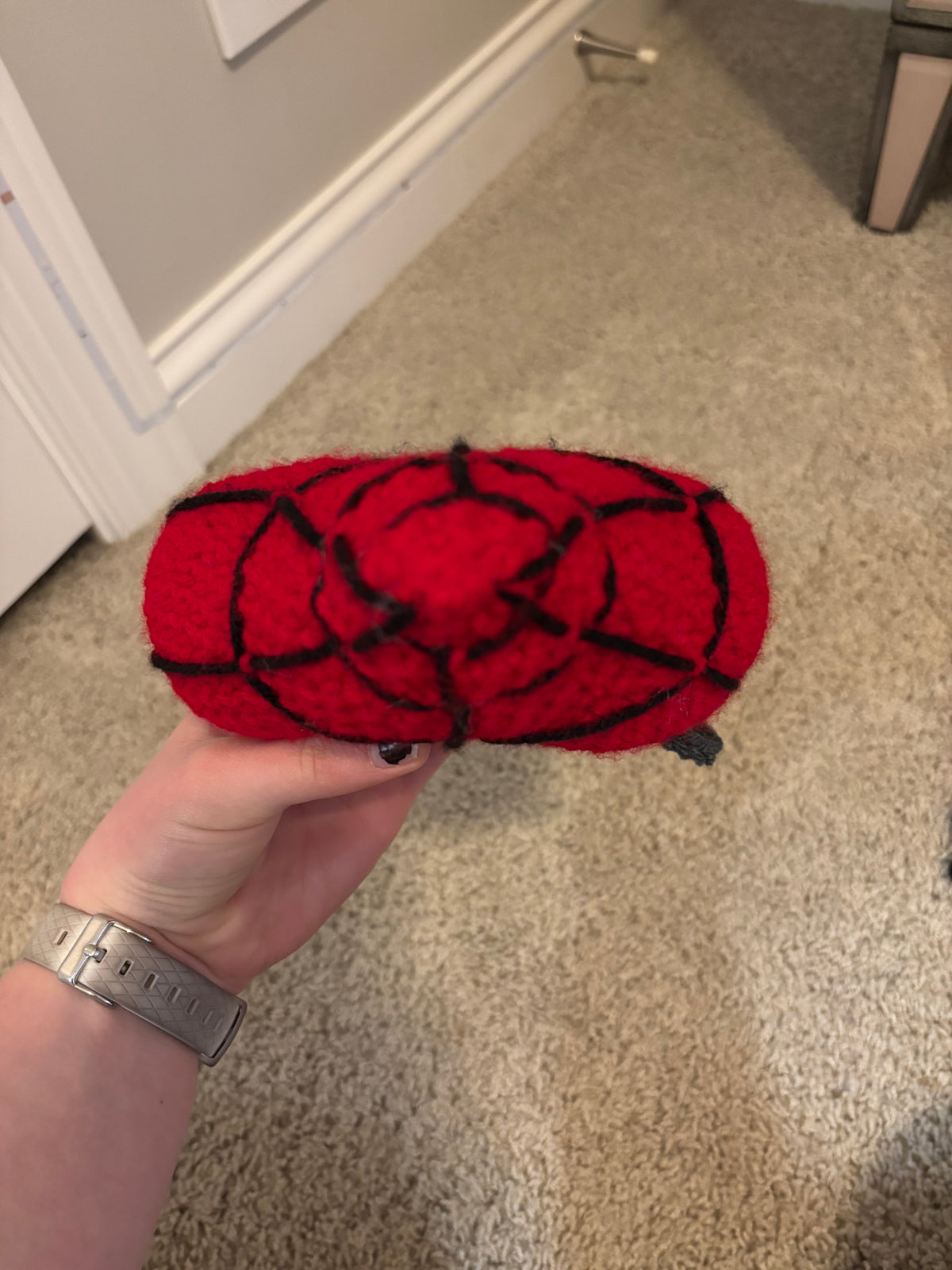 Heart Grenade Crochet Plush