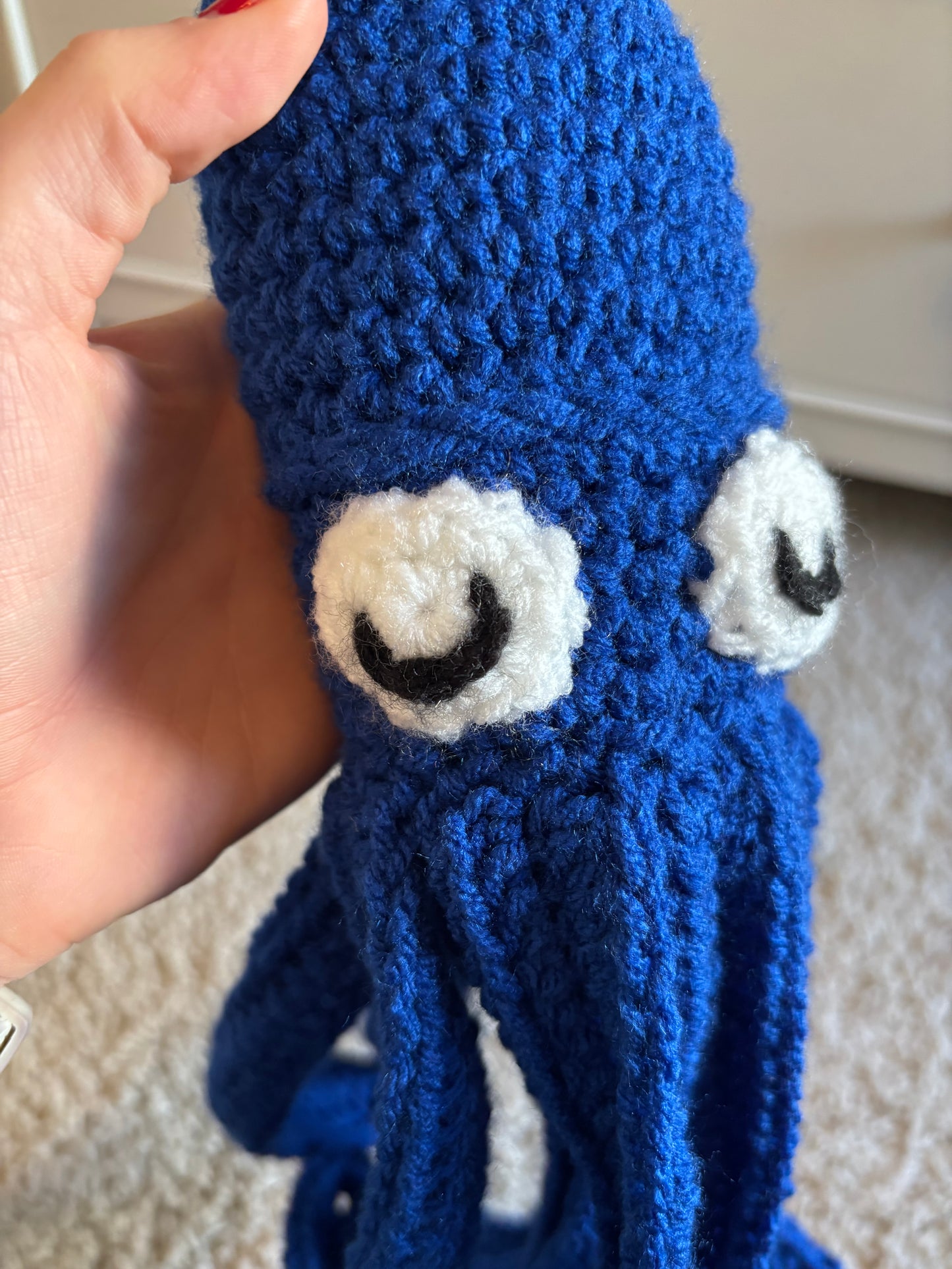 Crochet Squid Plush