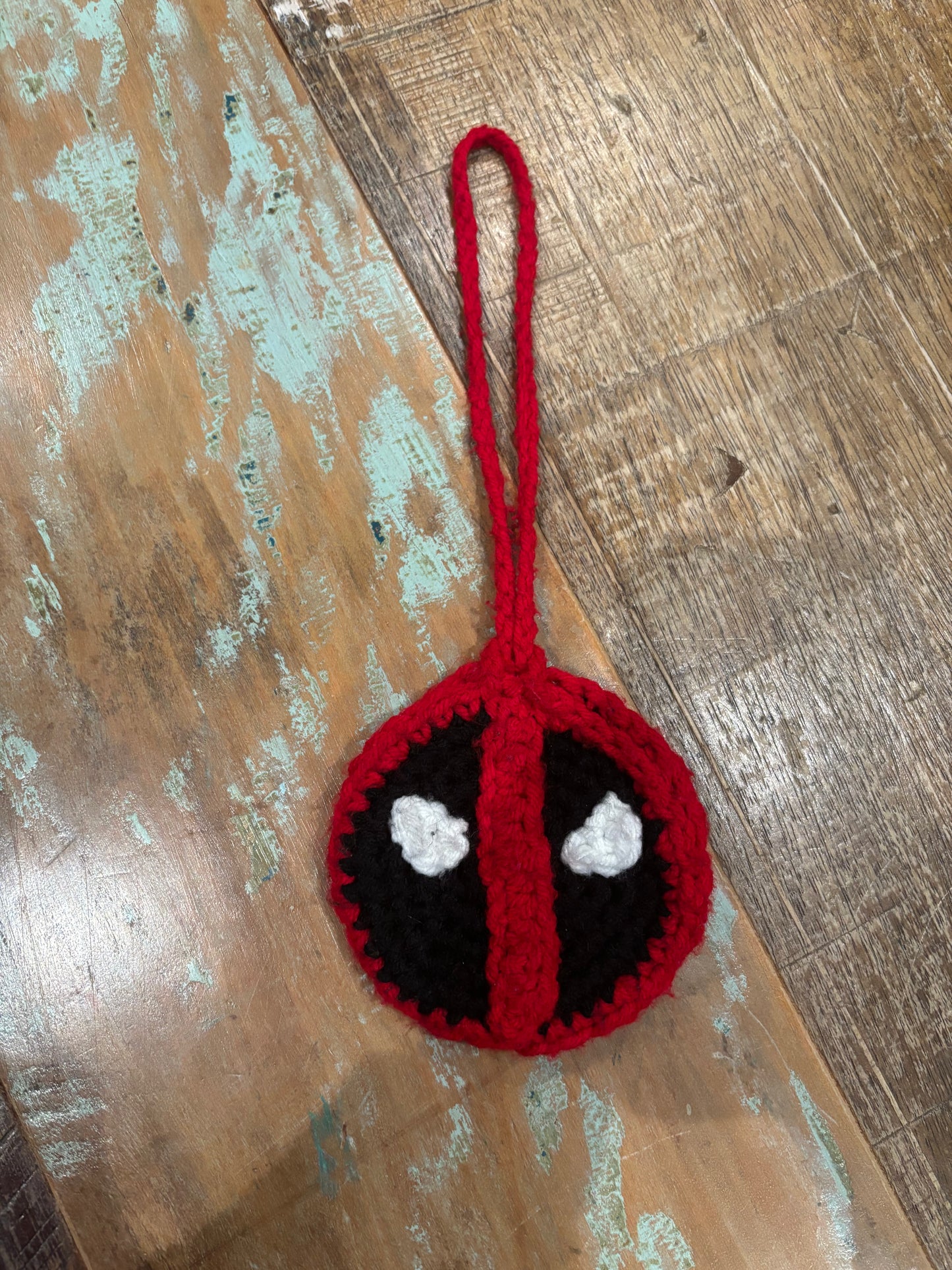 Deadpool Crochet Bag Charm