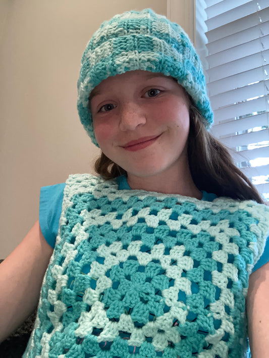 Crochet Hat and Beanie Bundle